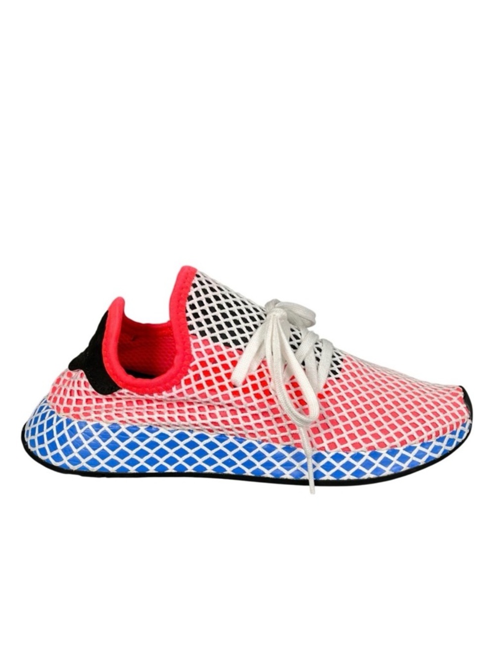 Adidas Deerupt Runner Athletic Youth 4.5 Rare Solar Red DA9610 Womens Size 6